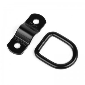 D anelli Legazione di ancore Ganci per rimorchio camion Bracket Bracket Punti chiusi Pick-up Camper Superficie Superficie D-Ring Heavy Duty Duty 1/4 \\\\ \\\