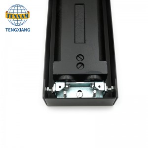 La porta di vetro si avvicina a due velocità regolabile a pavimento idraulico regolabile