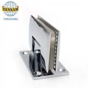 Bagno clip con doccia in acciaio inox acciaio inox sabbiatrice porta in vetro clip a 90 gradi per saldatura porta in vetro riparazione clip clip