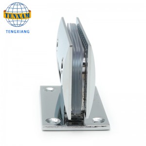 Bagno inclinato clip con doccia con doccia cerniera in vetro porta acciaio inox clip da 90 gradi cernellata doccia