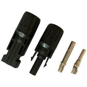 Connettore fotovoltaico solare fotovoltaico di alta qualità Connettore totalmentenuovo Isolamento PPO della guscio per il cavo del sistema solare del pannello PV AWG10 AWG12 AWG14