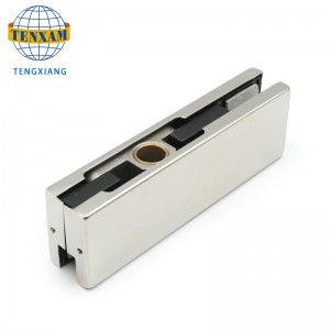 Raccordo per la porta del morsetto di vetro di vetro dell\'acciaio inossidabile di alta qualità per ufficio