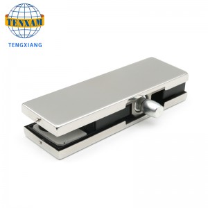 Raccordi per portoni in acciaio inox all\'ingrosso raccordi per porte in vetro 316 morsetto superiore