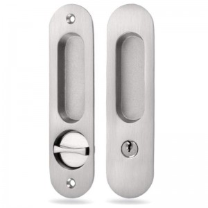 1701 serratura porta scorrevole invisibile manico da incasso chiusura tascabile per mobili in legno hardware