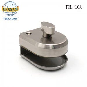 Guangdong Glass Hardware Factory Due serratura in vetro scorrevole in vetro