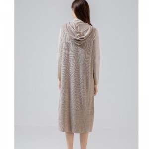 Alla moda casual versatile con cappuccio con cappuccio con cappuccio lunghi 69050#