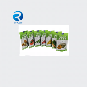 La Cina si alza le sacchetti con la cerniera per i semi