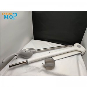 JASON Nuovo mop in acciaio inossidabile microfibra a mani libere per la pulizia della casa
