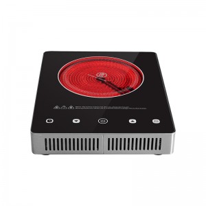 J8 Fabbrica Fornello in ceramica in ceramica in acciaio inox Fornello in ceramica elettrica in ceramica in ceramica bianca Pannello elettrico in ceramica argento CE BSCI LVD