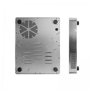 J8 Fabbrica Fornello in ceramica in ceramica in acciaio inox Fornello in ceramica elettrica in ceramica in ceramica bianca Pannello elettrico in ceramica argento CE BSCI LVD