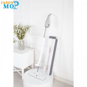JASON Nuovo mop in acciaio inossidabile microfibra a mani libere per la pulizia della casa