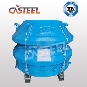 BergeAud Symons 4-1/4 Parti del frantoio, ciotola Mantle fodera