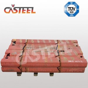 Parti del frantoio dell\'impatto di Hazemag 1022, Blow Bar