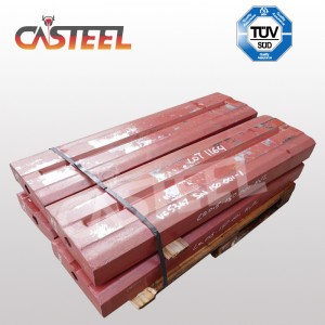 Parti del frantoio dell\'impatto di Hazemag 1022, Blow Bar