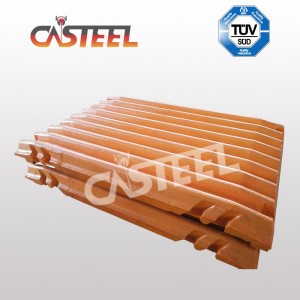 Terex Finlay J1160 J1170 J1175 Parti del frantoio mobile della mascella mobile, Jawface