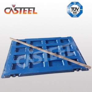 Terex JW42 Cava da mascella Cava Dente Dente Medium, Jawface Fixed, Jaw Plate Swing