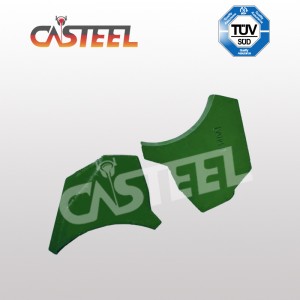 Barmac 7150se parti di frantoio VSI, parti di usura del rotore e incudine, set di punta della testa