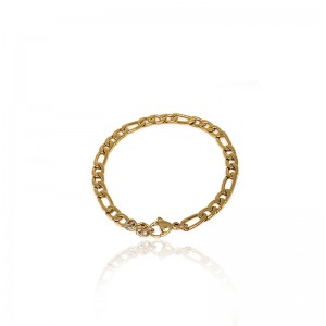 Braccialetto di moda europeo e americano/STAINless in acciaio oro placcato