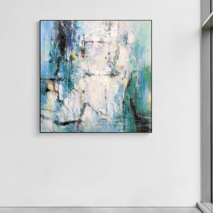 100 Fatti a mano Personalizzato Pittura Acrilico Tela Abstract Texture Decor Oil Appeso Pittura Appeso