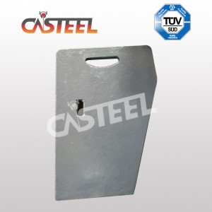 PE-1000x Parti del frantoio a 1200 mascelle, fissi/swing mascella, piastre laterali