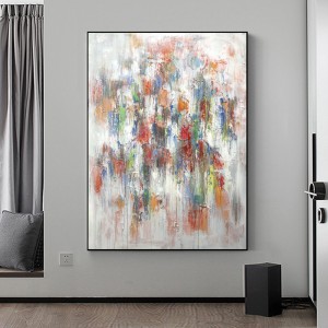 100% Fatto a mano Abstract Oil Painting Personalizzato Canvas Pittura Della Camera da letto Decoration Canvas Pittura