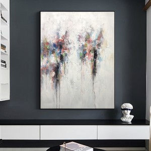 Pittura ad olio fatti a mano su tela arte acrilico astratto decorazione della casa moderna decorazione della parete