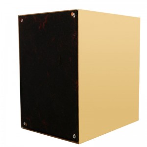 Urna in rame spazzolato