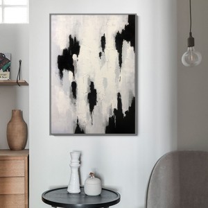 Muro di arte contemporanea fatta a mano appesa la pittura ad olio astratta su tela per la decorazione dell\'ufficio domestico