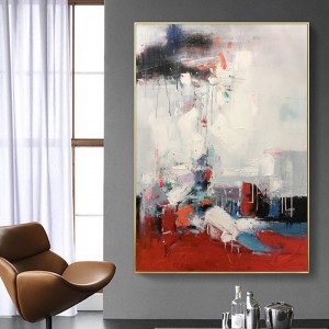 Pure Handmade Pittura a olio Contemporanea Abstrast Canvas Art Work Home Office Decorazione dell\'hotel