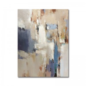 Della casa dipinta a mano Decorazione di grandi dimensioni Pittura murale colorata Abstract Canvas Art Pittura a olio