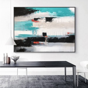 All\'ingrosso design originale disegno astratto pittura decorativa pittura murale pittura a olio fatta a mano