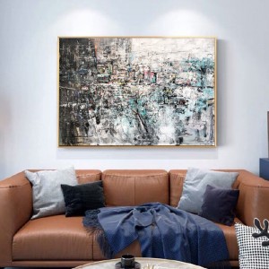 Nuovo arrivo 100% fatto a mano contemporaneo pittura a olio astratta decorazione dell\'ufficio domestico decorazione dell\'arte