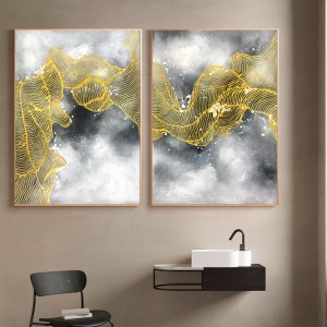 Piùnuovo fatto a mano Abstract Abstract Chinese Oil Art Painting For Decoration Home Altre pitture