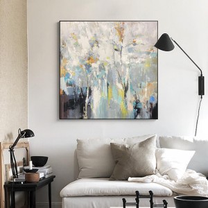 100% dipinto a mano arte fatta a mano olio di arte della parete di pittura originale tela astratta per il soggiorno Art Work