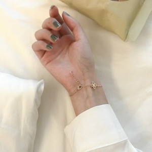 Braccialetto per perle luna stella