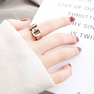 Anelli di metallo del vento fresco