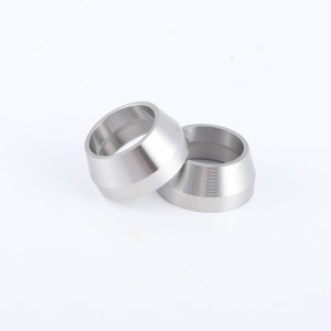 Parti hardware Acciaio inossidabile 304 Attrezzo per la lavorazione del CNC congiunto per la lavorazione dell\'hardware Meccanico Parti meccaniche