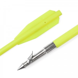 Elong Outdoor 110356-17 6,8 pollici da pesca Bullone da pesca Arpoon Punto di acciaio Plotle Plastic Shaft ForcrossBow