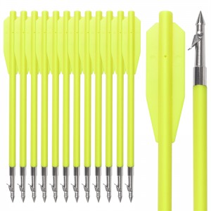 Elong Outdoor 110356-17 6,8 pollici da pesca Bullone da pesca Arpoon Punto di acciaio Plotle Plastic Shaft ForcrossBow