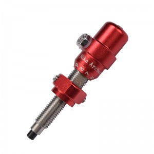 Nika Tiro con l\'arco 250001 Plastic Core PLUNGER per tiro con l\'arco Recurve Bow Shooting Pulsante di pressione a vite