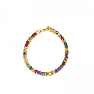 Braccialetto in oro 18 carati in rame di modo europeo e americano