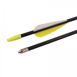 Elong Outdoor 110010 ID5MM 30 pollici in fibra di vetro freccia TPU Vanne per tiro con l\'arco tiro tiro