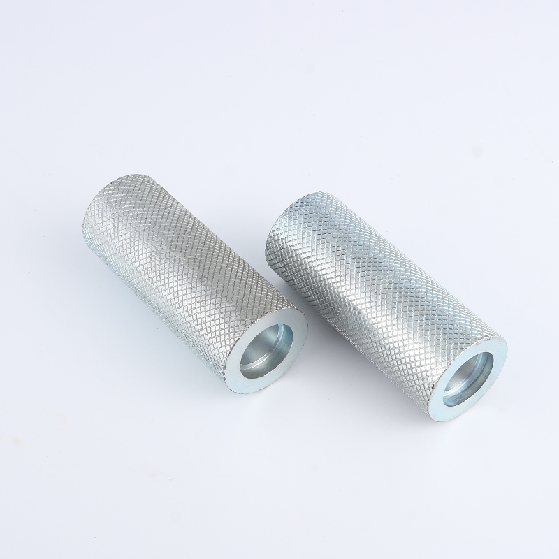 Asse singolo zincato, zinco bianco,nichelato, perno cilindrico, pin di posizionamento in acciaio al carbonio, asse pressato zincato