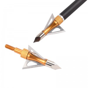 Nika Tiro con l\'arco 15B030 100 cereali in acciaio inox Broadheads Bullone BLult Bolt Bolt Bolt Bolt