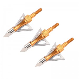 Nika Tiro con l\'arco 15B030 100 cereali in acciaio inox Broadheads Bullone BLult Bolt Bolt Bolt Bolt