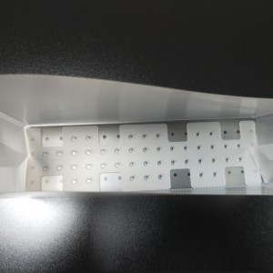 Dongguan Produttori all\'ingrosso Supporto per cellule per la batteria Pellicola Pellicola Traslucido Pellicola Formatura PP Board di supporto per cellulenude PP