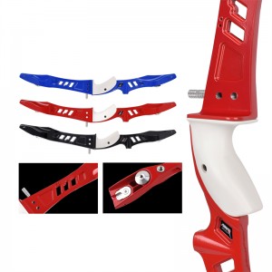 Nika Archery 220095 25inch ILF RH RECURVE POW RISER per tiro a tiro con l\'arco esterno