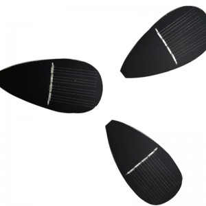 Pannelli solari del pannello solare della forma solare della forma irregolare della foglia di piccola dimensione di goccia su misura per la casa di potenza solare per la casa