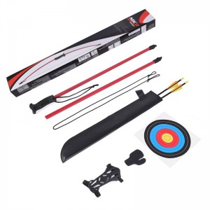 Nika Archery 210038 44 pollici 15 libbre diviso giovanile per bambini tiro e pratica del bersaglio all\'aperto