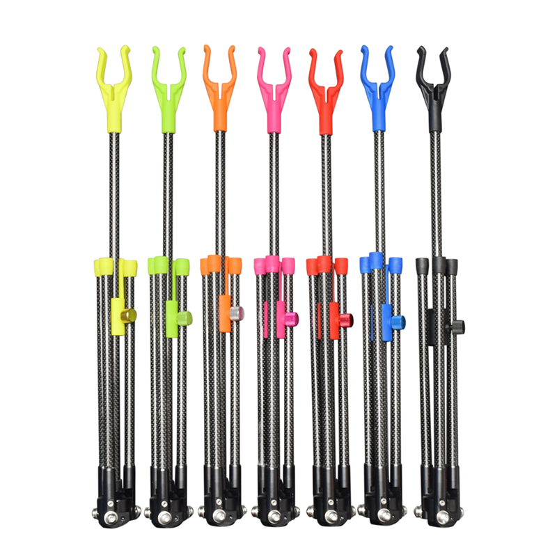 Nika tiro con l'arco 46st06 3K Carbon Current Bow Stand per Achery Recurve Bow Holder